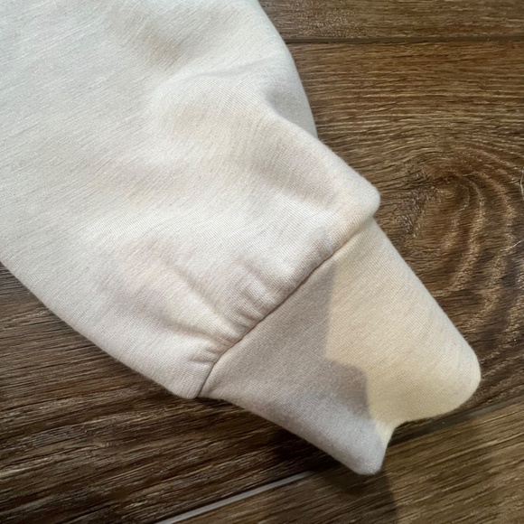 Travis Mathew Women's Skyloft Soft Half-Zip Sweatshirt, Sz Large, Cream, Golf - Picture 7 of 14